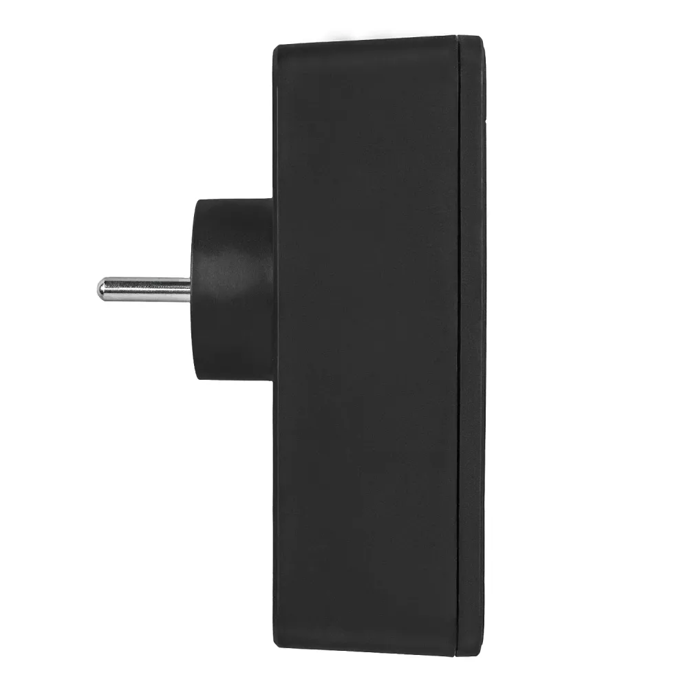 Strömuttag x3 + 4xUSB Maclean, 3-facks splitter, 2xUSB , 2xUSB C PD 20W, 1x16A + 2x6A, MCE248 F/B