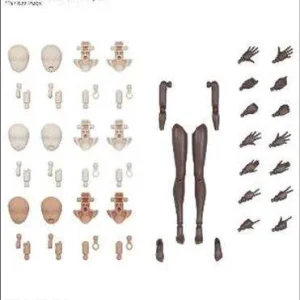 30Ms Alternativa Kroppsdela Arm- och Benbitar [Brun]