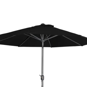 Brafab Andria parasoll Silver/svart N/