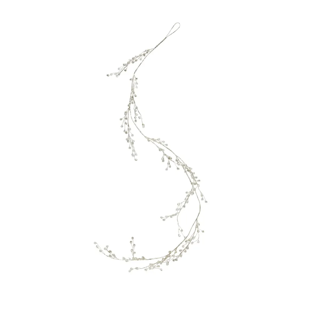 Crysilia girlander H3 cm. ljust guld