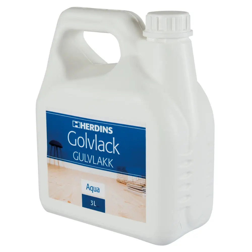 Herdins Golvlack Matte 3l | CleanNest