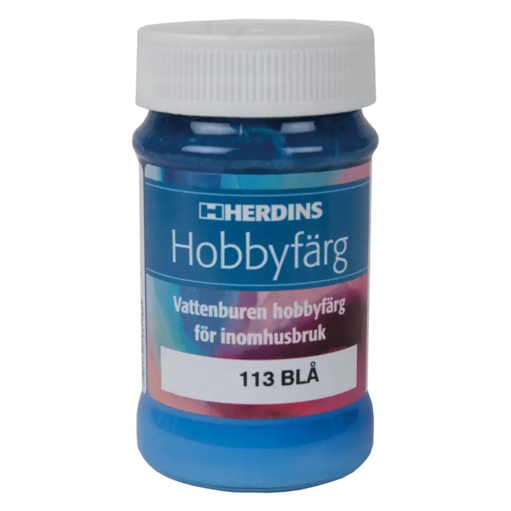 Herdins Hobbyfärg 113 Navy 100ml | CleanNest