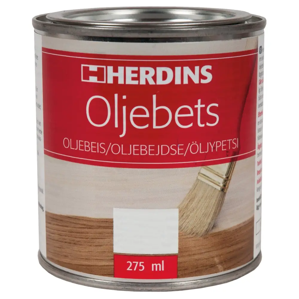 Herdins Oljebets 917 Tjära 275ml | CleanNest
