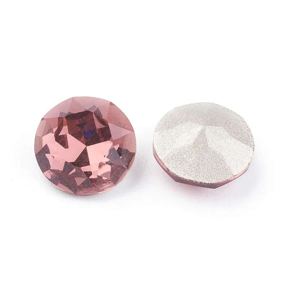 Kinesisk Strass - Round stone Bordvin 10mm 1 styck