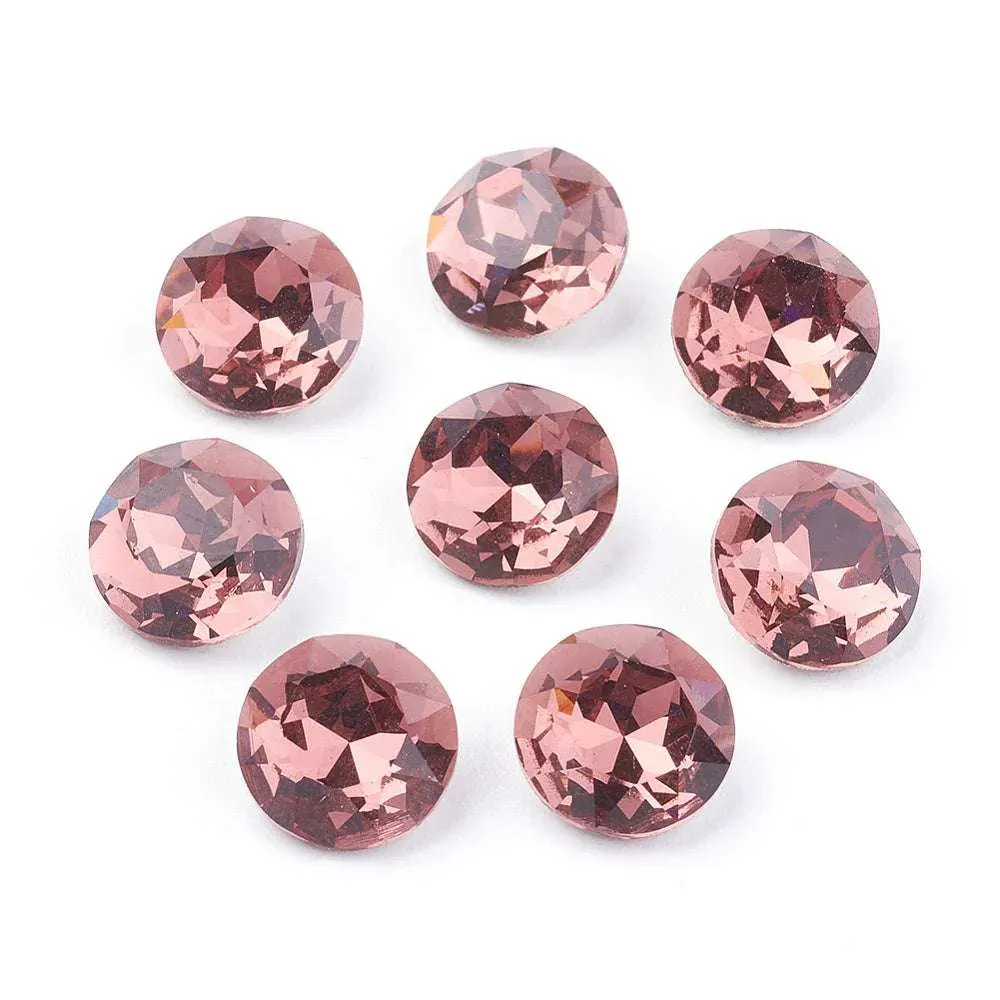 Kinesisk Strass - Round stone Bordvin 10mm 1 styck