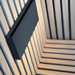PanelGrip - Rund brickhylla Natural Pine