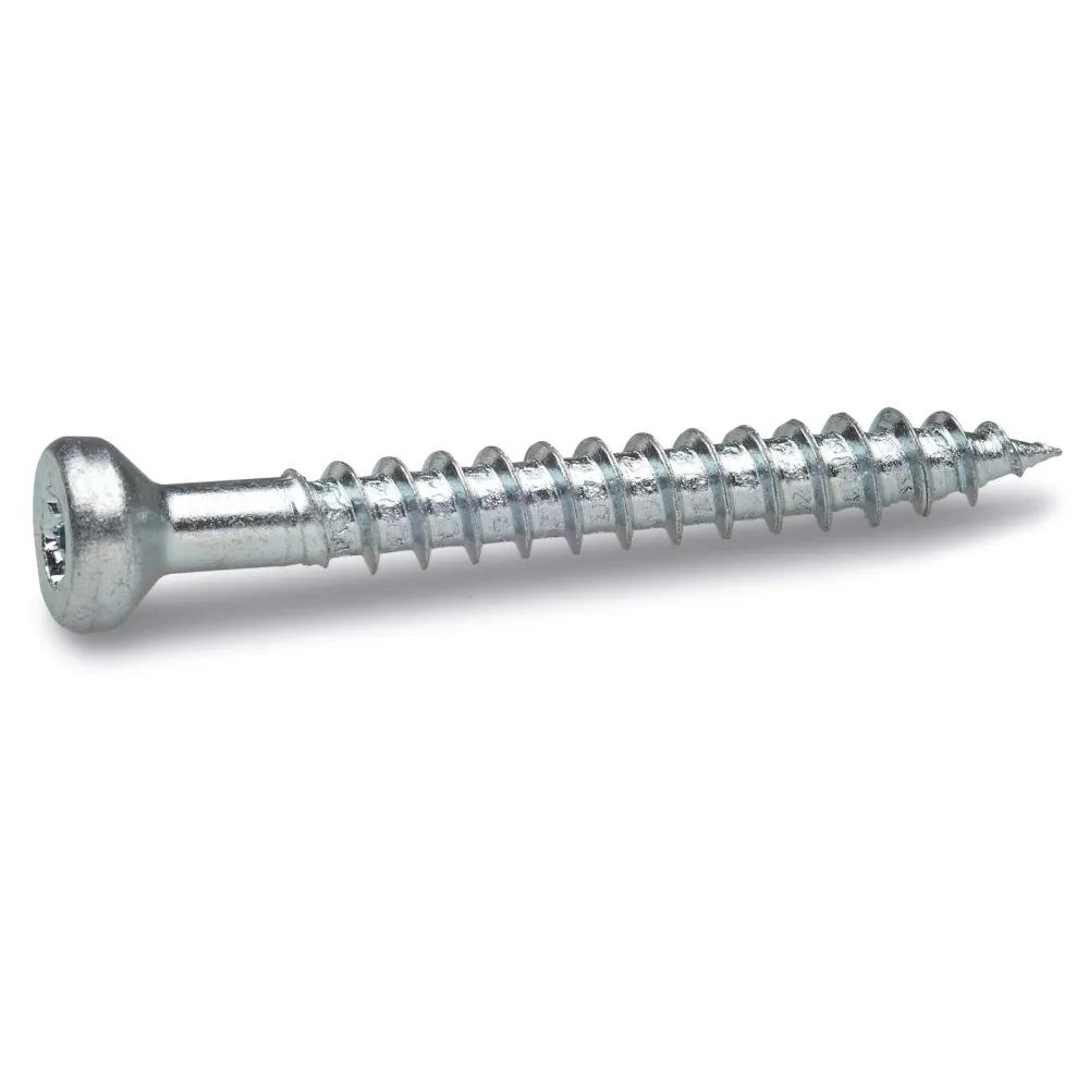 Träskruv FZB elförzinkad 100-pack Adjufix 6