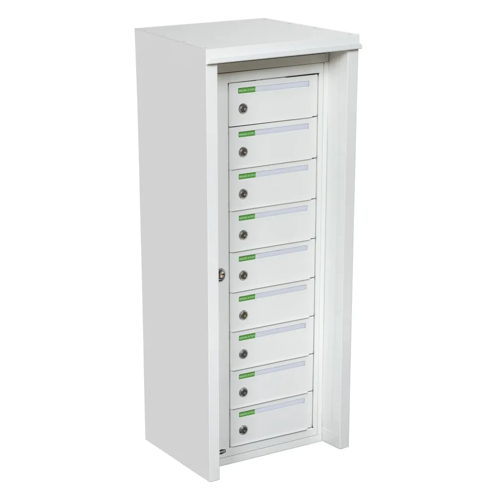 Fastighetsbox RENZ Ikonisk Utomhus 1x9 fack