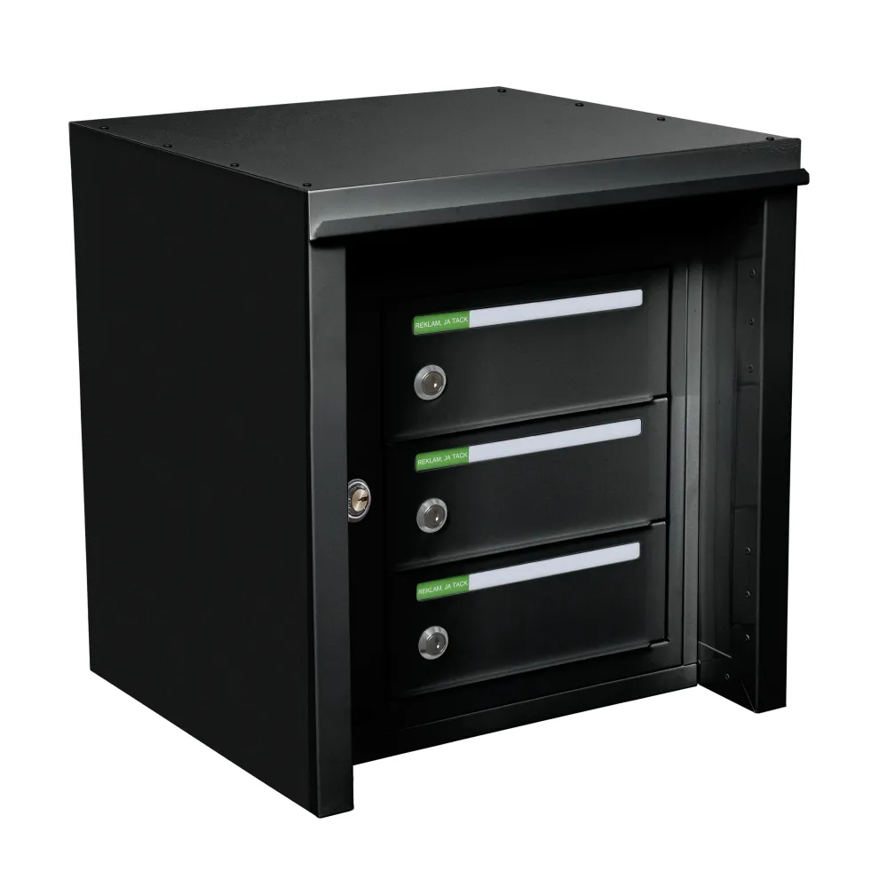 Fastighetsbox RENZ Traditional Utomhus 1x3 fack