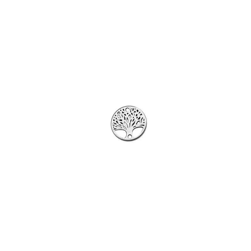 Connector Silverpläterad - Livetsträd 16mm, 1 styck