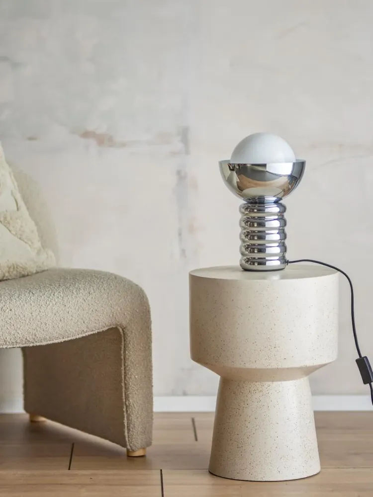 Bloomingville Spike bordslampa 32 cm Sterling