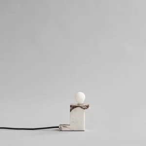 Brick Lamp, Towering - Calacatta