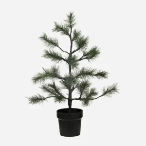 Julgran med LED-ljus 75cm