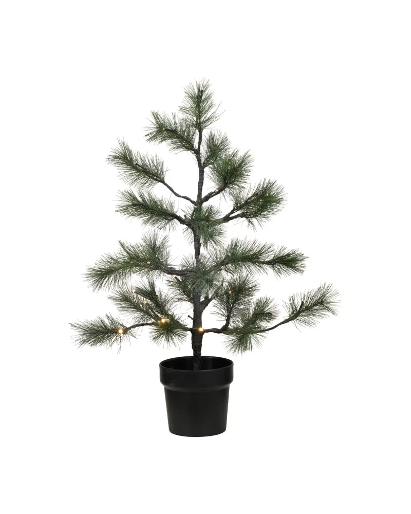 Julgran med LED-ljus 75cm