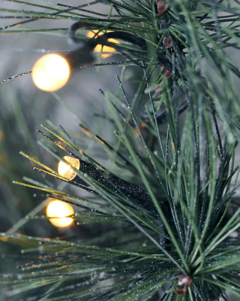 Julgran med LED-ljus 75cm