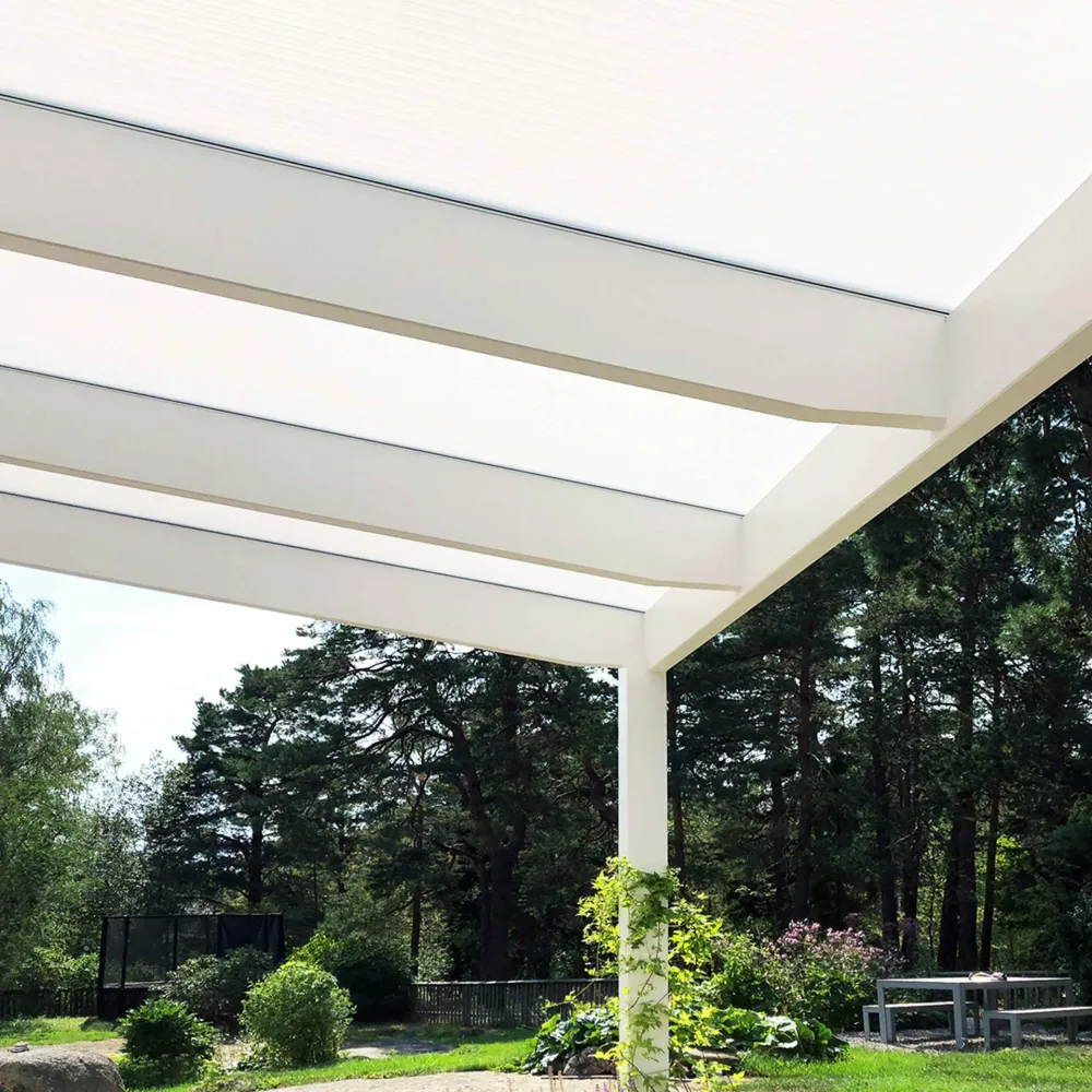 Kanalplasttak Halle Isolux Bärande 10 mm Taksats