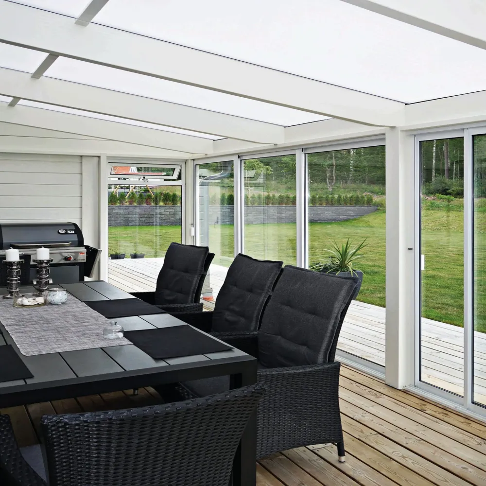 Kanalplasttak Halle Isolux Bärande 10 mm Taksats
