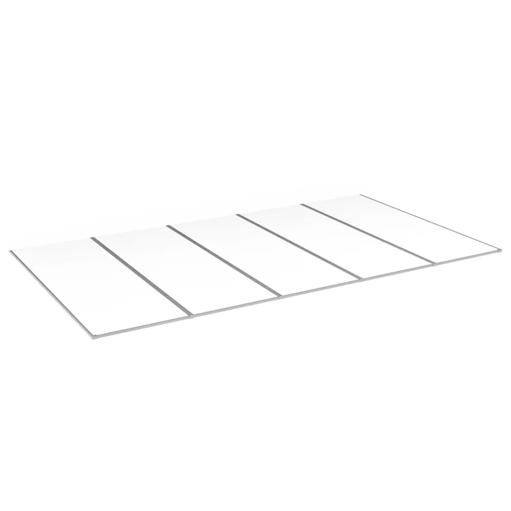 Kanalplasttak Halle Isolux Bärande 10 mm Taksats