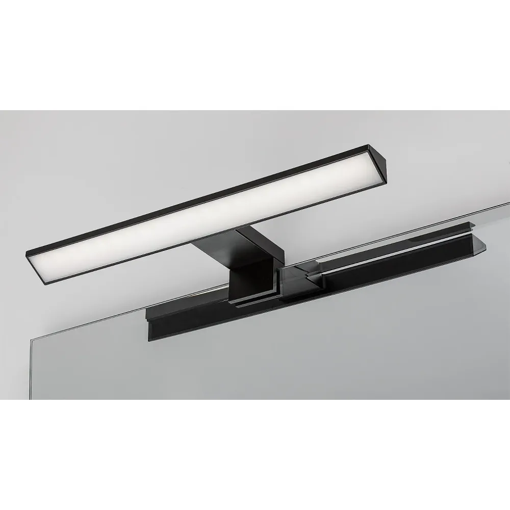Rabalux badrumslampa, effekt 6W, naturvit 4000K, IP44. ebenholts, Loric
