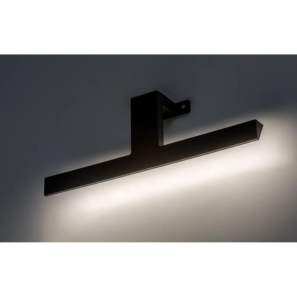 Rabalux badrumslampa, effekt 6W, naturvit 4000K, IP44. ebenholts, Loric