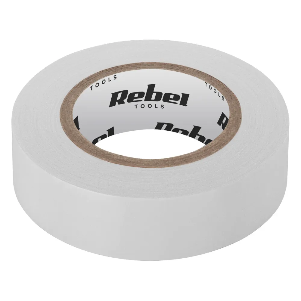 REBEL isolerande självhäftande tejp (0,13 mm x 19 mm x 10 yd) krita