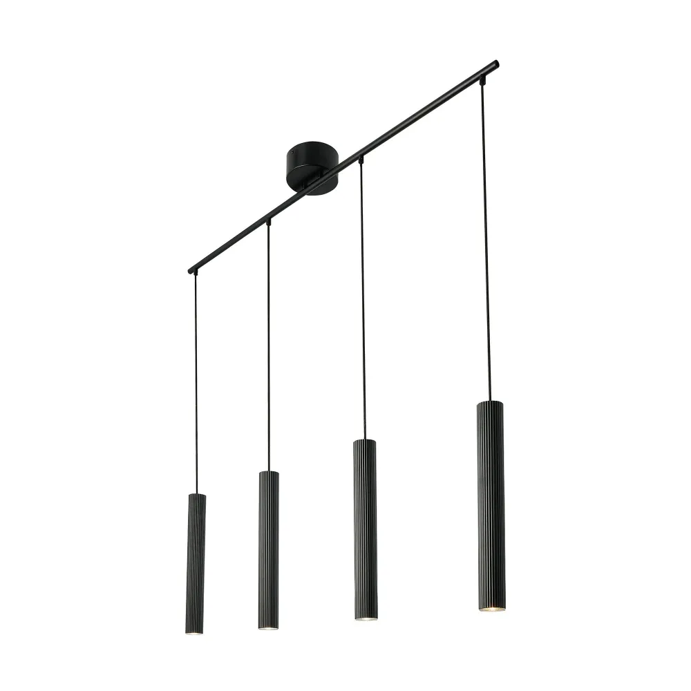 Vico 4-Rail Kolsvart Taklampa