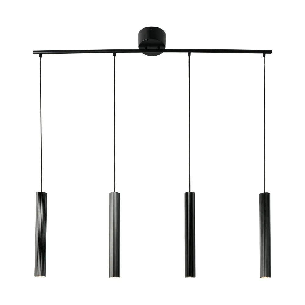 Vico 4-Rail Kolsvart Taklampa