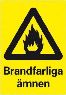 ABC torrkemisk Brandfarliga ämnen