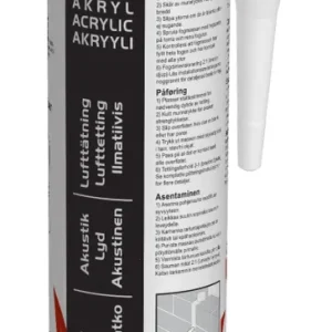 Wall-Mount Nullifire akrylfogmassa Vit