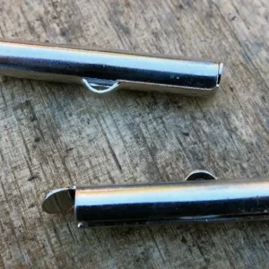 Avslut Silverfärgad - Slide tube 26mm duo-pack