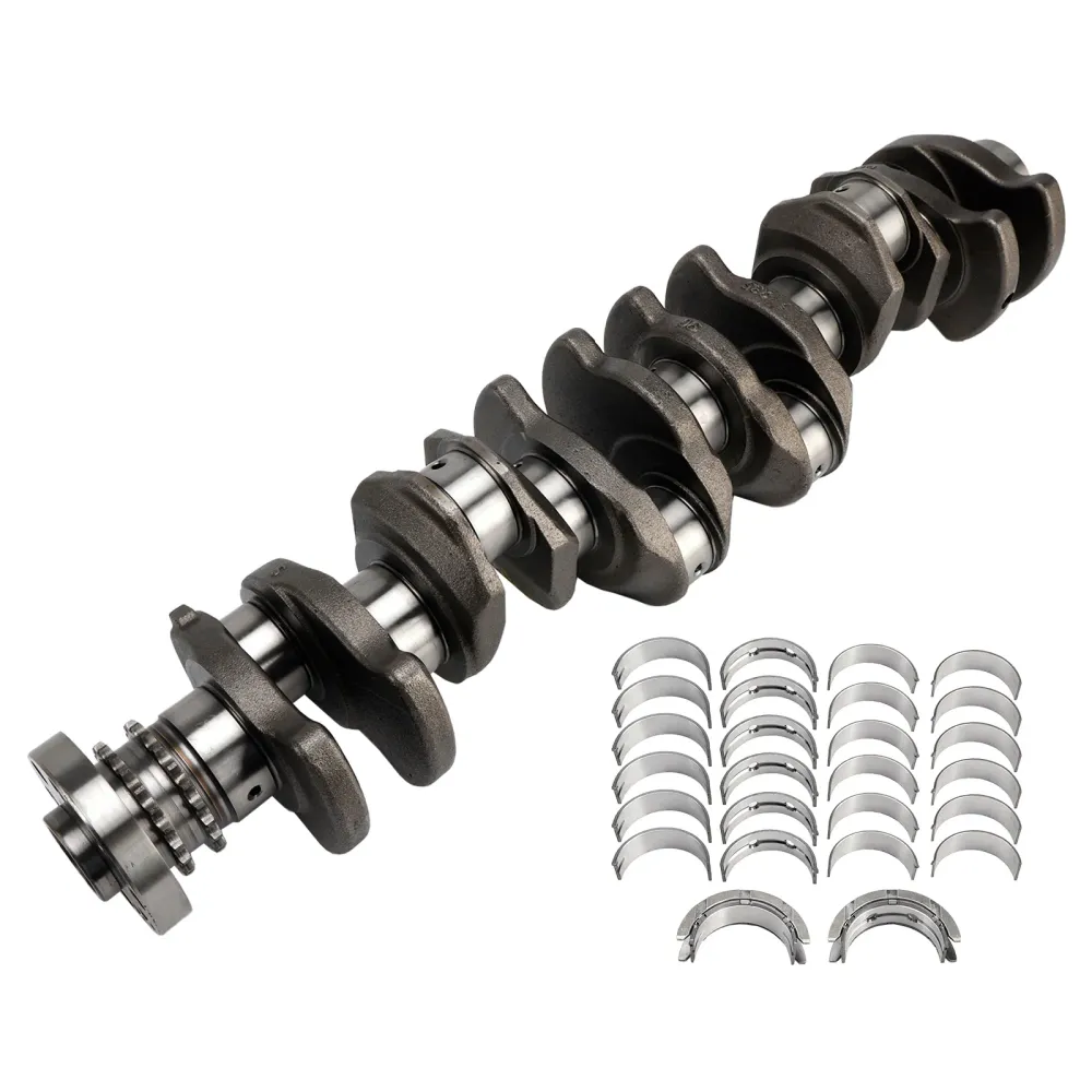 09.2010-06.2013 BMW X5 (E70) N57 D30 MOTORER Vevaxel med Main & Vandstångslager STD 11217799970 11217809375