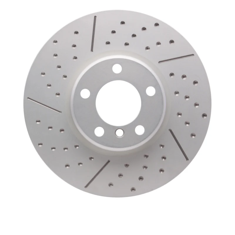 R1 17-20 BMW 440i Front R1 Carbon Alloy GeoMET Dimpled & Slotted Rotor