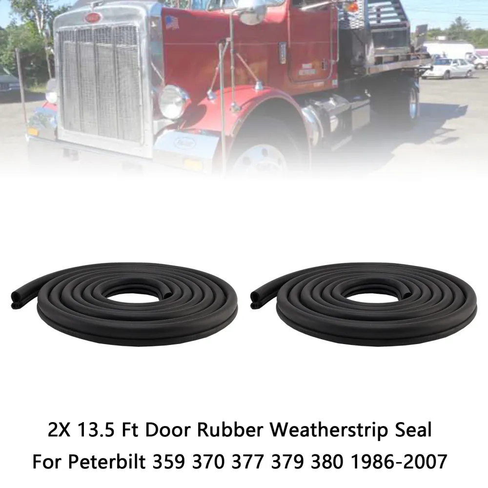 1986-2007 Peterbilt 359 370 377 379 380 2X 13,5 Ft Dörrgummi väderliststätning