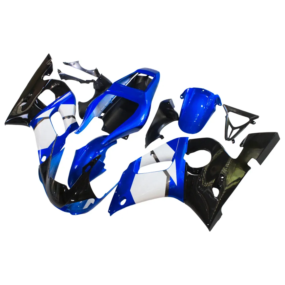 1998-2002 YAMAHA YZF 600 R6 Injektionsmässa kit Kroppsarbete Plastic ABS #126