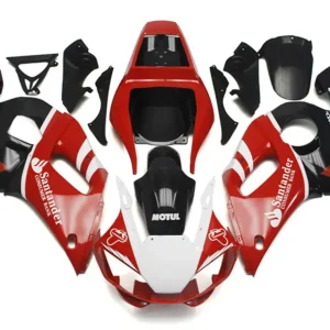 1998-2002 YAMAHA YZF 600 R6 Injektionsmässa kit Kroppsarbete Plastic ABS #24