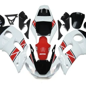 1998-2002 YAMAHA YZF 600 R6 Injektionsmässa kit Kroppsarbete Plast ABS #29