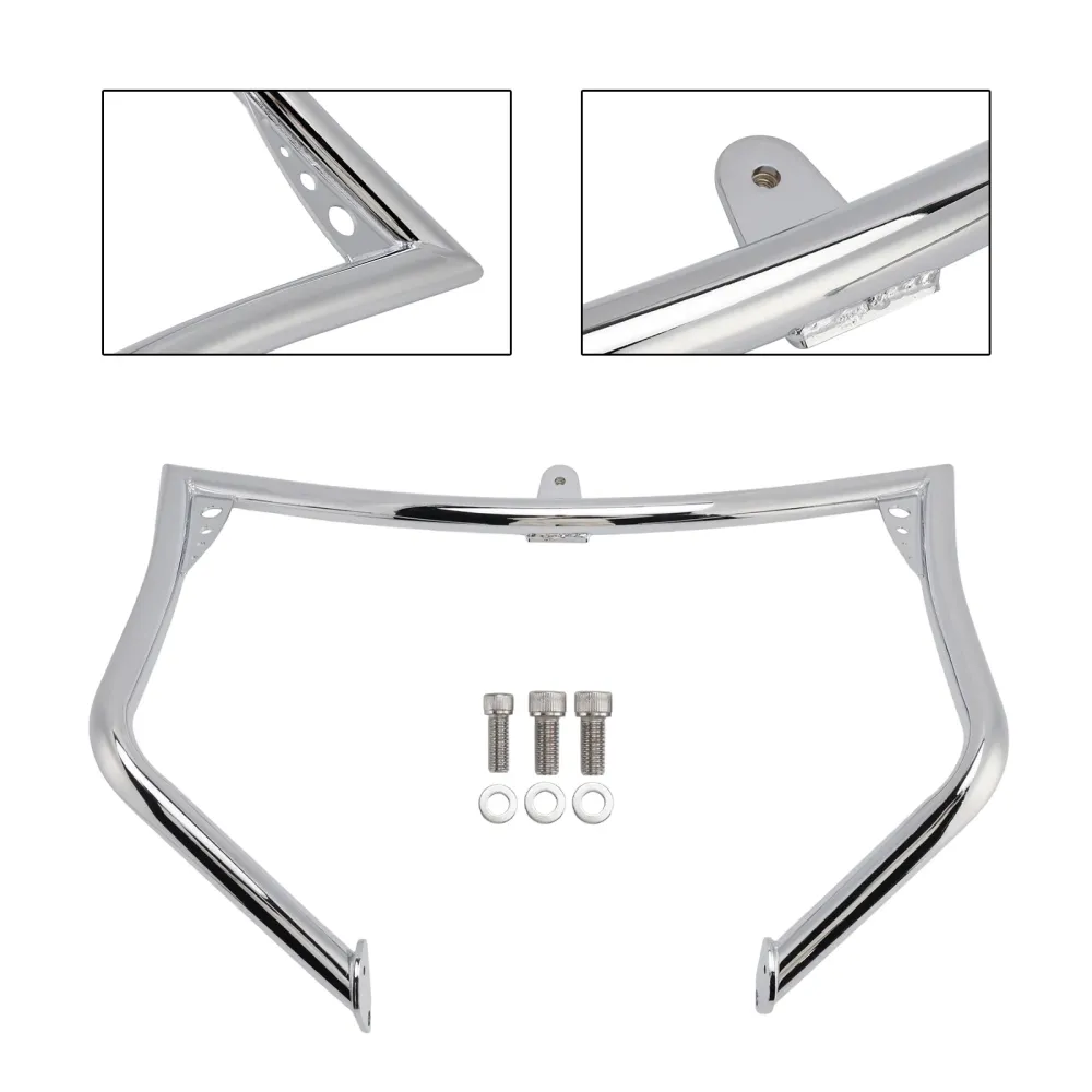 1998-2006 Touring Road King Classic EFI FLHRCI Motorskyddsram Anti-Crash Bumper Protector Chrome