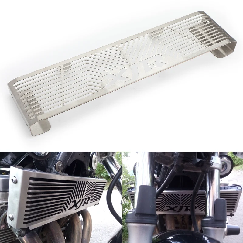 1998-2008 YAMAHA XJR 1300 XJR1300 Silver Radiator Grill Guard Protector Generic