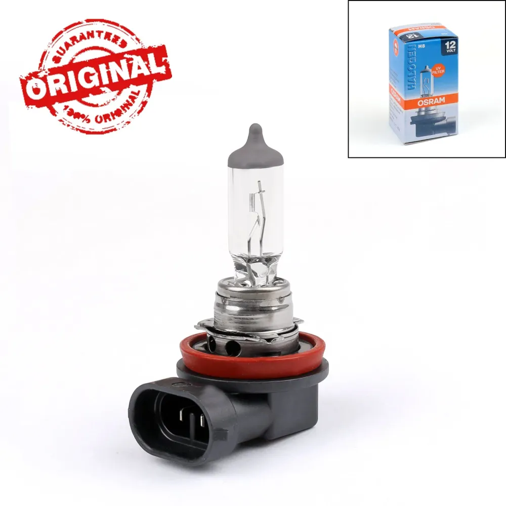 1st OSRAM H8 12V 35W 3200K Halogen Original Strålkastarlampa Glödlampa Made Germany Generic