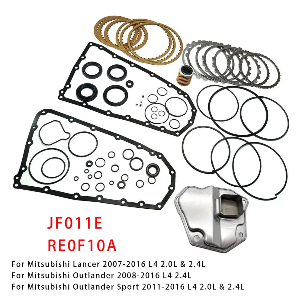 2002-2015 Nissan X-Trail L4 2,5L CVT Auto Transmission Master Rebuild Kit RE0F10A JF011E 5191890AA