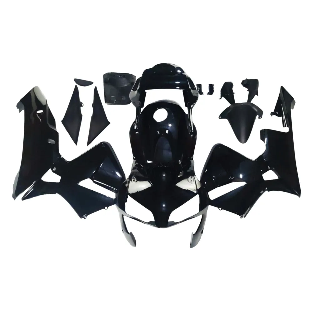 2003-2004 Honda CBR 600 RR Black Honda Racing Fairings Generic
