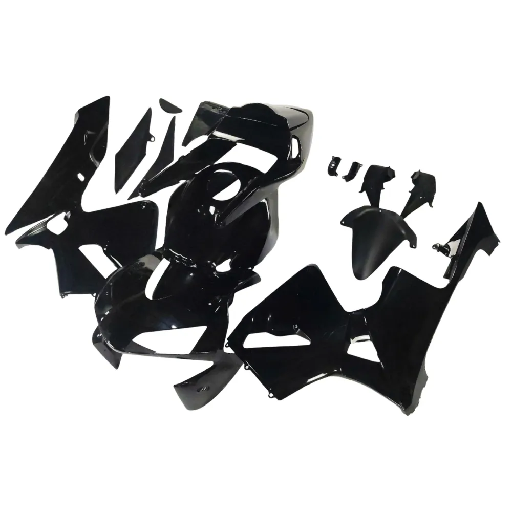 2003-2004 Honda CBR 600 RR Black Honda Racing Fairings Generic