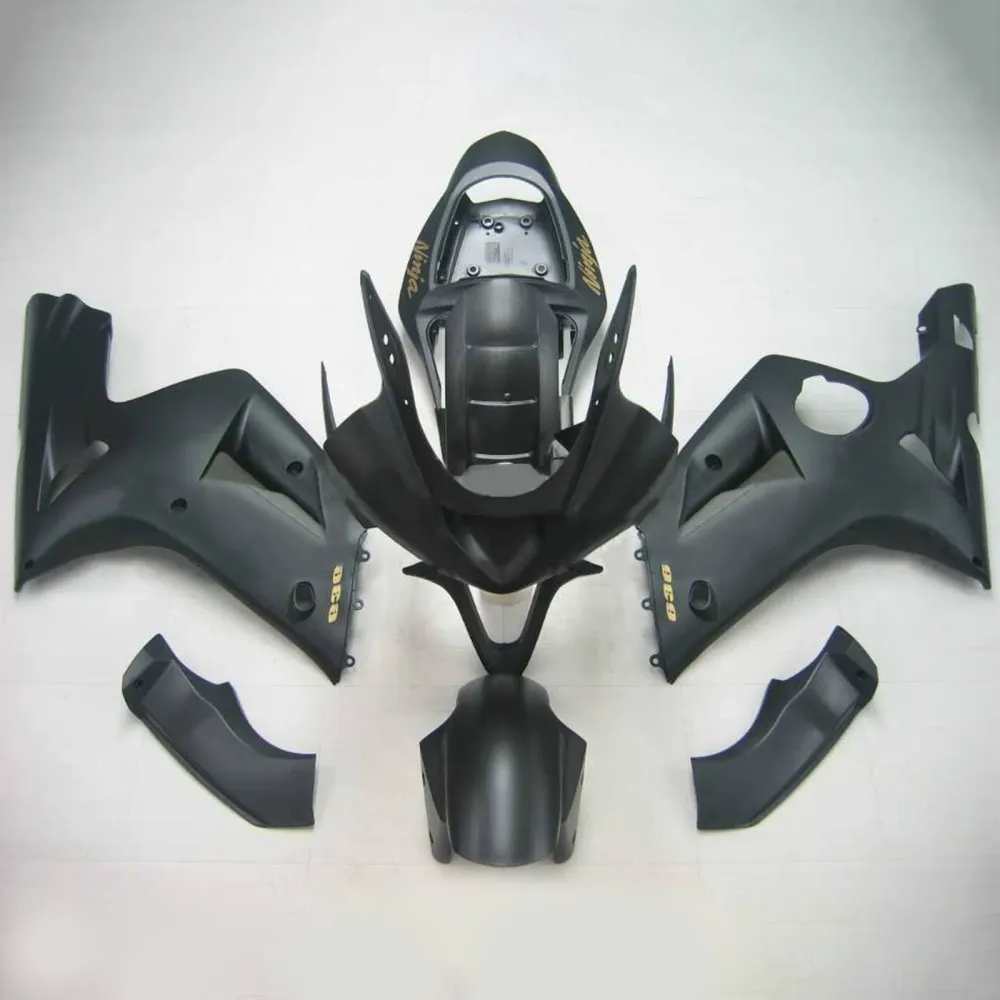2003-2004 KAWASAKI ZX6R 636 AMOTOPART INJEKTION FAIRING KIT BOODYWORK ABS #110