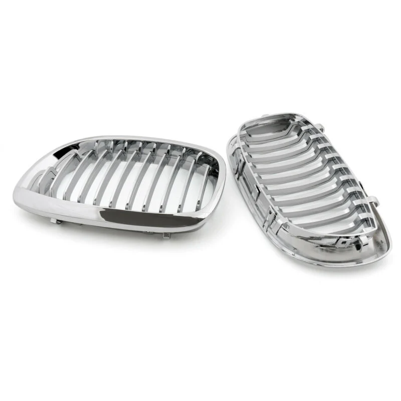 2003-2005 BMW E46 2D 3-serien Främre staket Grill Grill ABS Chrome Mesh Generic