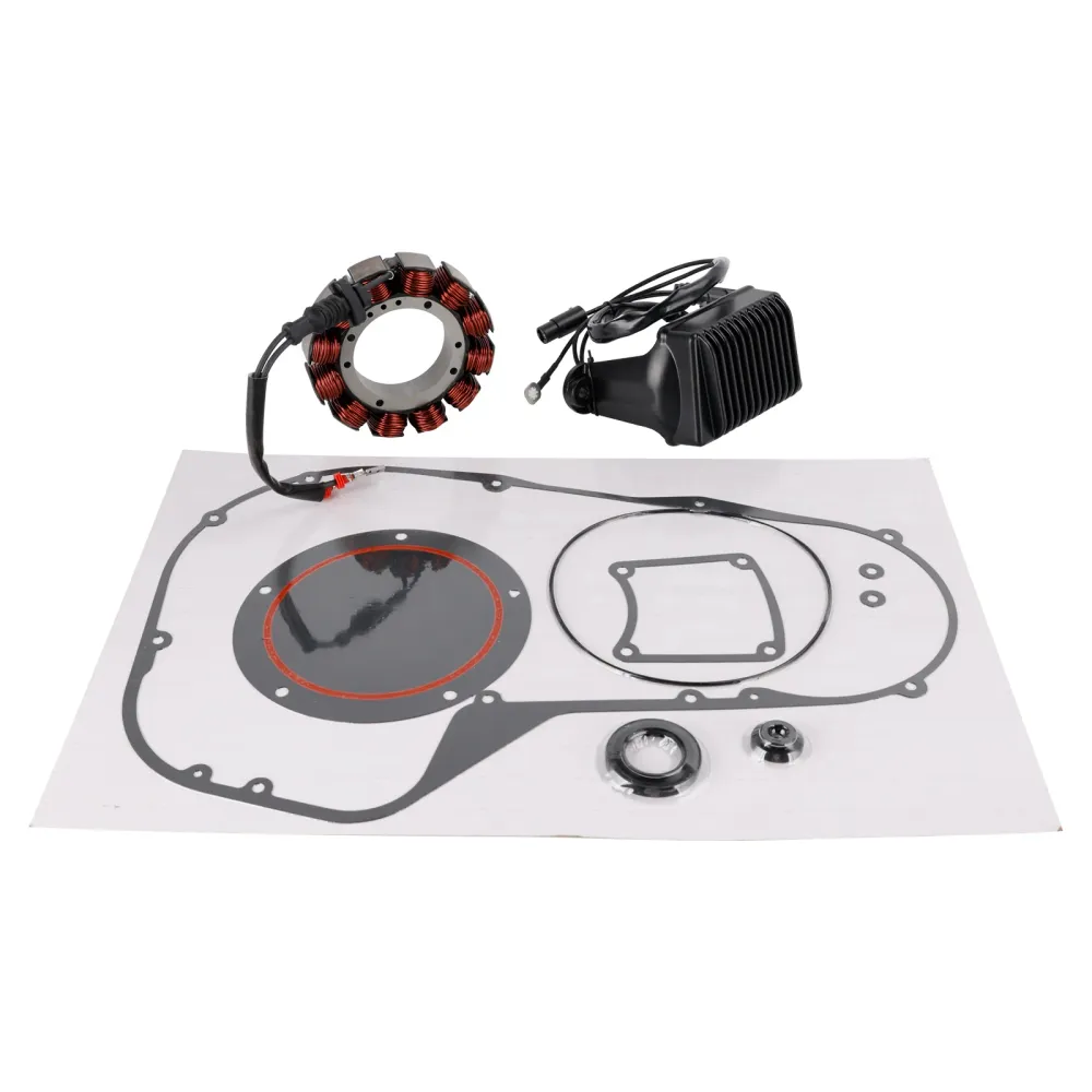 2004-2005 Electra Glide Standard FLHT Stator & Regulator Likriktare Primär packningssats 2998706D 74505-06