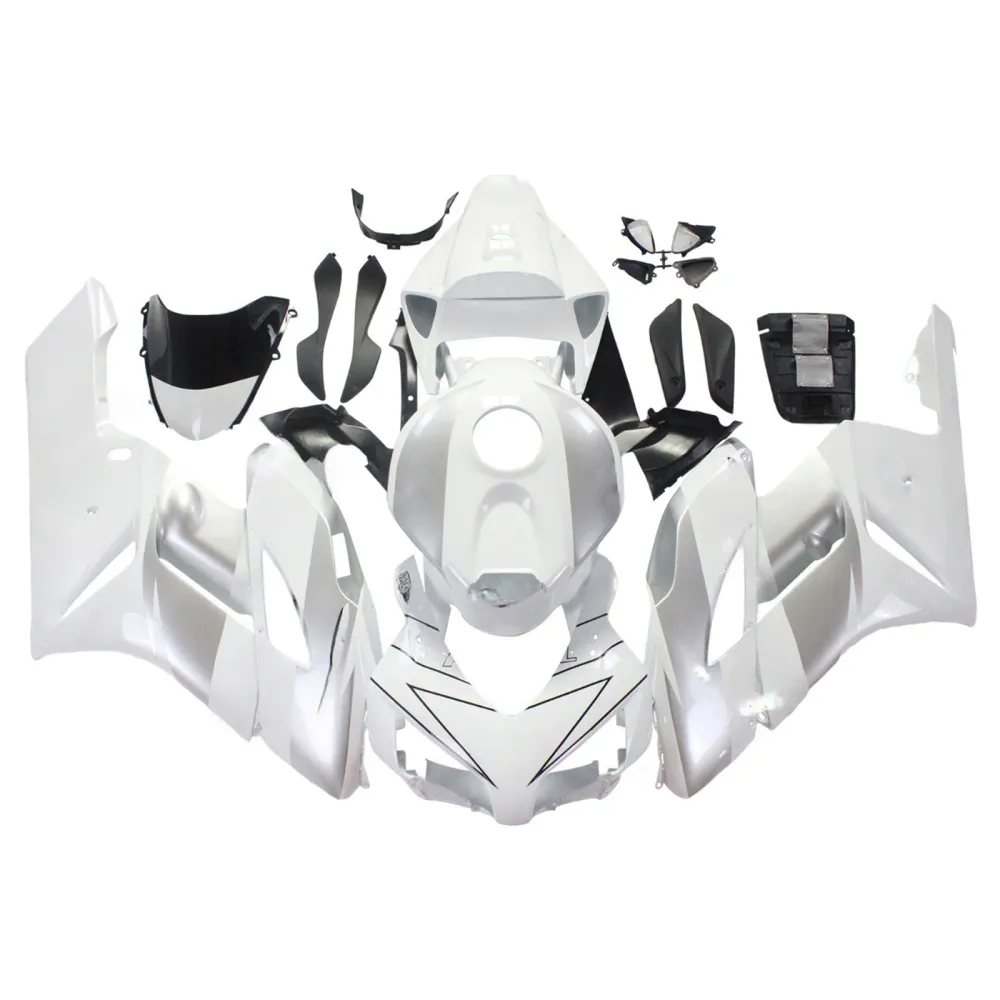 2004-2005 Honda CBR 1000 RR Amotopart kåpa vit silver Repsol Racing Customs kåpa