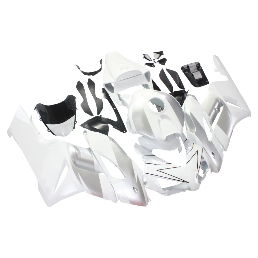2004-2005 Honda CBR 1000 RR Amotopart kåpa vit silver Repsol Racing Customs kåpa