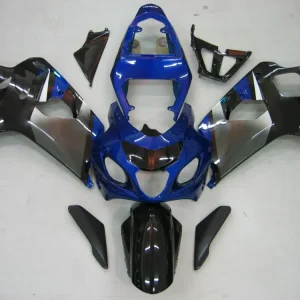 2004-2005 Suzuki GSXR 600 750 kåpor Blå Svart Silver GSXR Racing Generic
