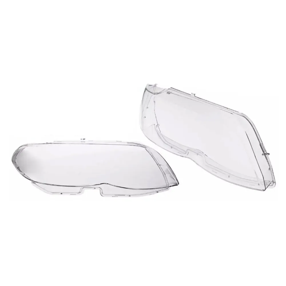2004-2006 BMW X5 E53 2ST Framstrålkastare Glas Klar Kåpa