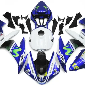 2004-2006 Yamaha YZF 1000 R1 Injection Fairing Kit Karosseri Plast ABS #27
